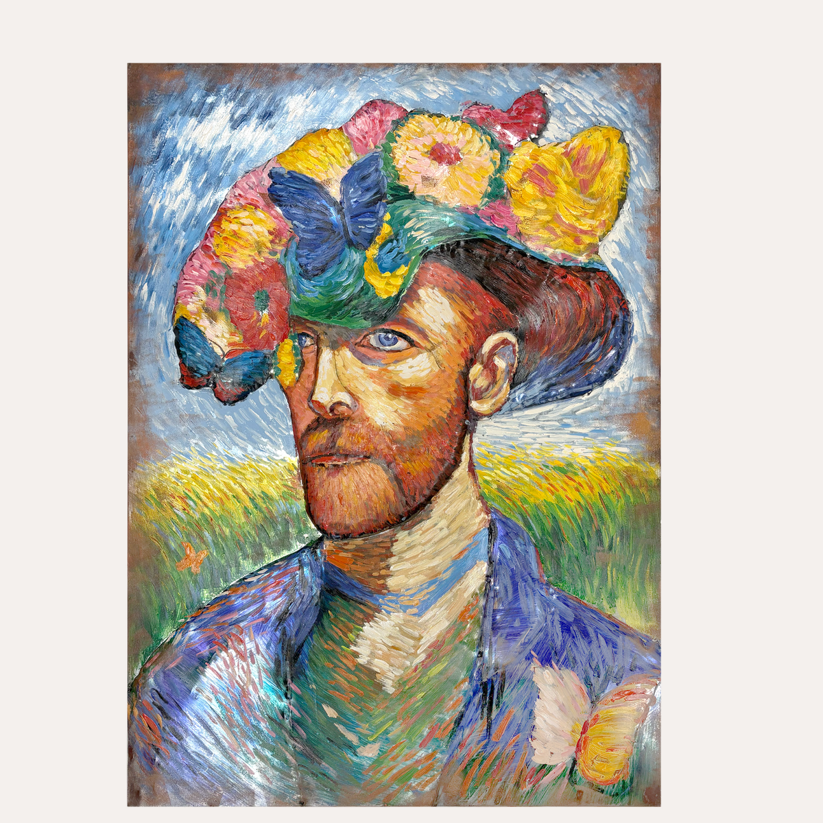 Quadro in Ferro "Vincent" 80x120 cm