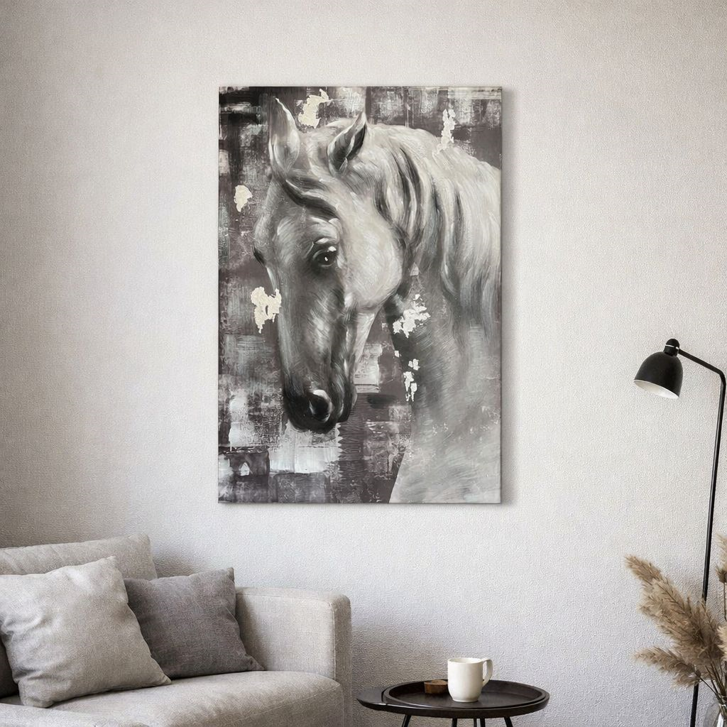 Quadro con Cavallo da parete