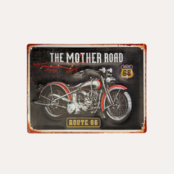 "Mother Road" Tin Table H.40x30 cm