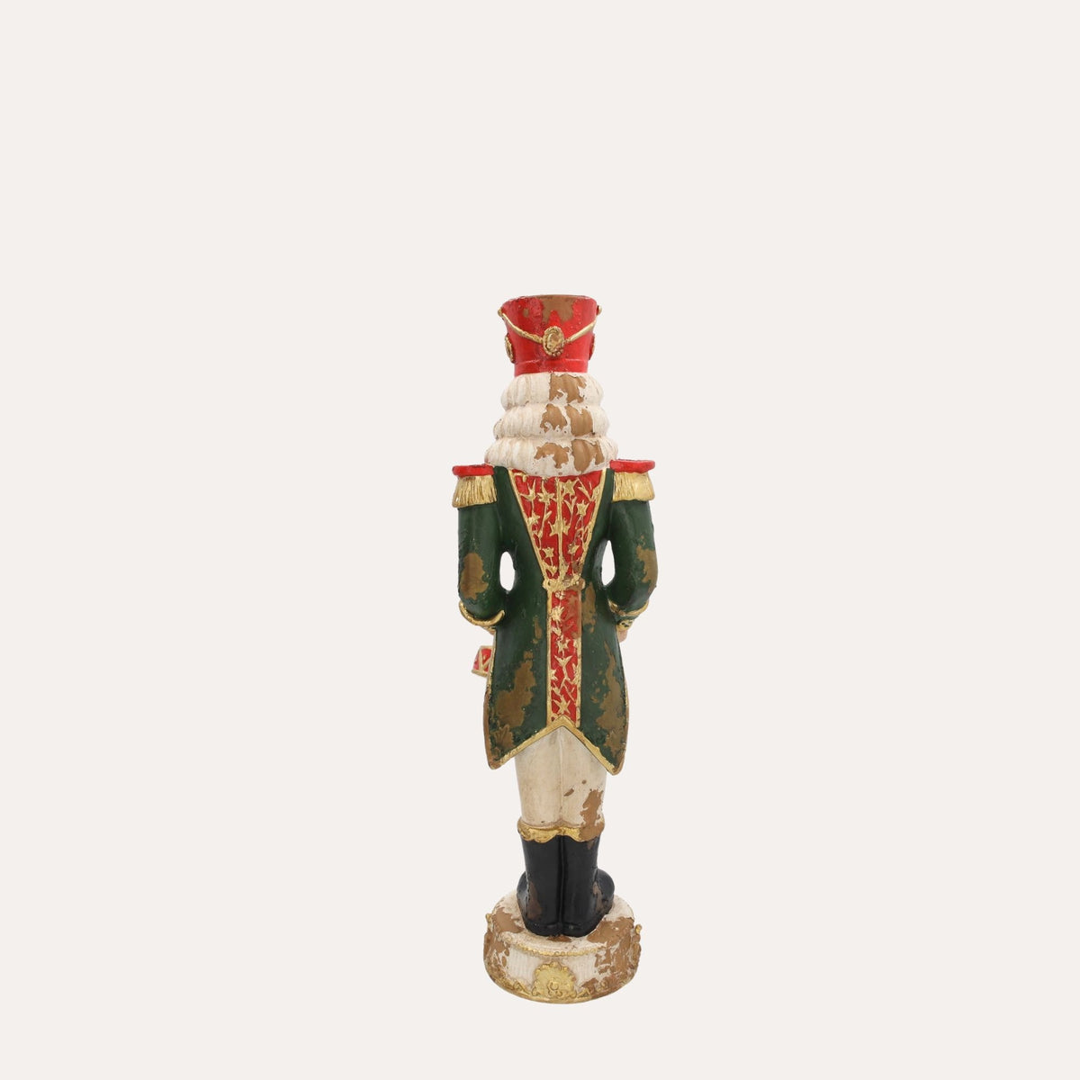 Tamburino Natalizio in Resina Rosso H.60x15 cm - KeyHome Store