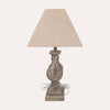 Lampada Barocca da Tavolo con Motivo Decorativo