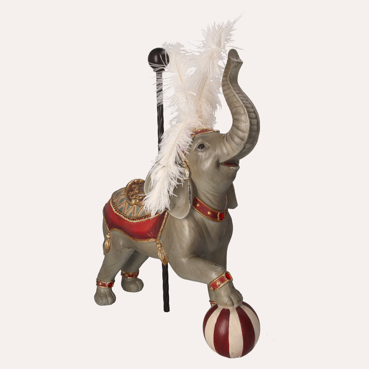 Giostra con Elefante in Resina H. 54 cm