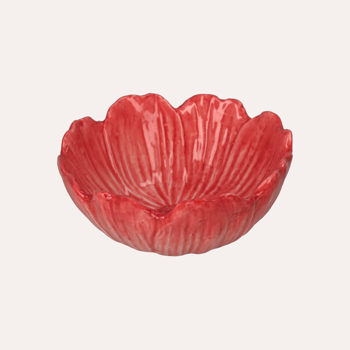 Set 4 Ciotole in Ceramica Rosa