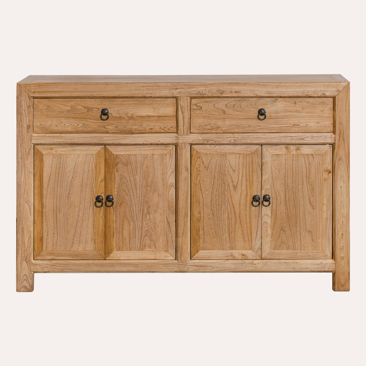Credenza in Legno Naturale Stile Vintage 150x40x90H