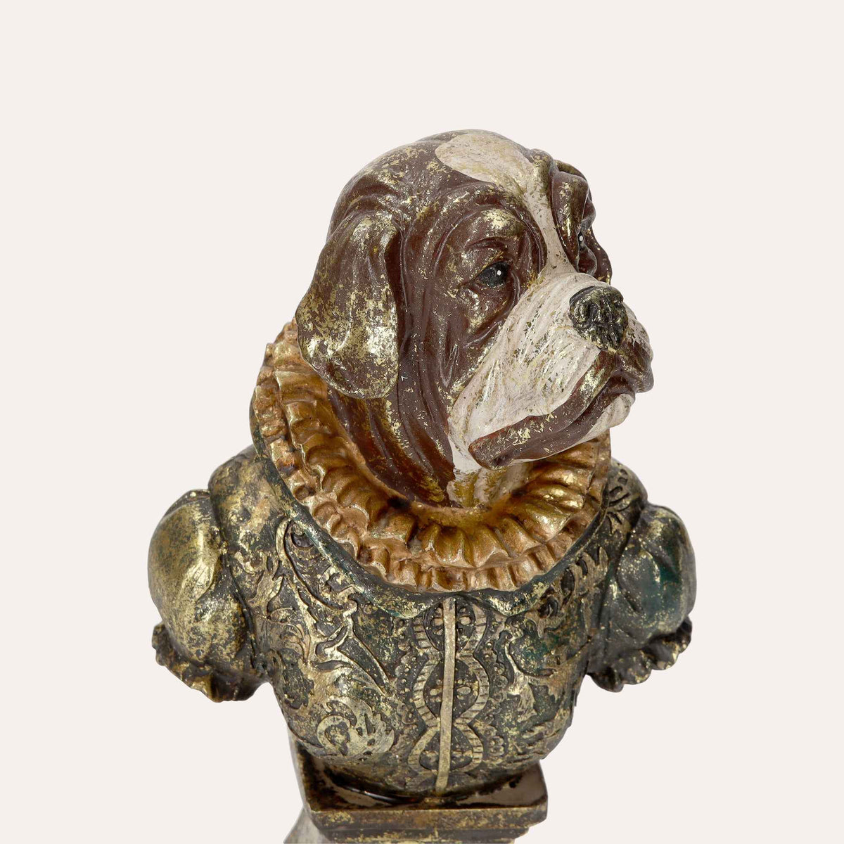 Busto de Bulldog en Resina – Escultura Decorativa para Hogar, Estudio o Tienda