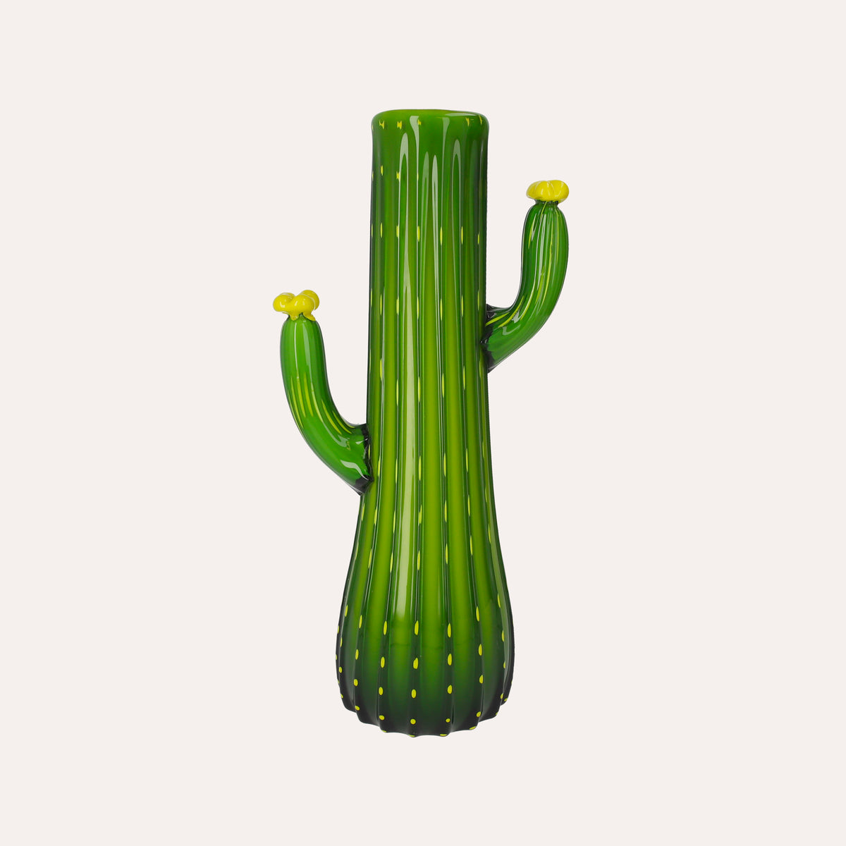 Cactus in Vetro Verde 19x11x37cm