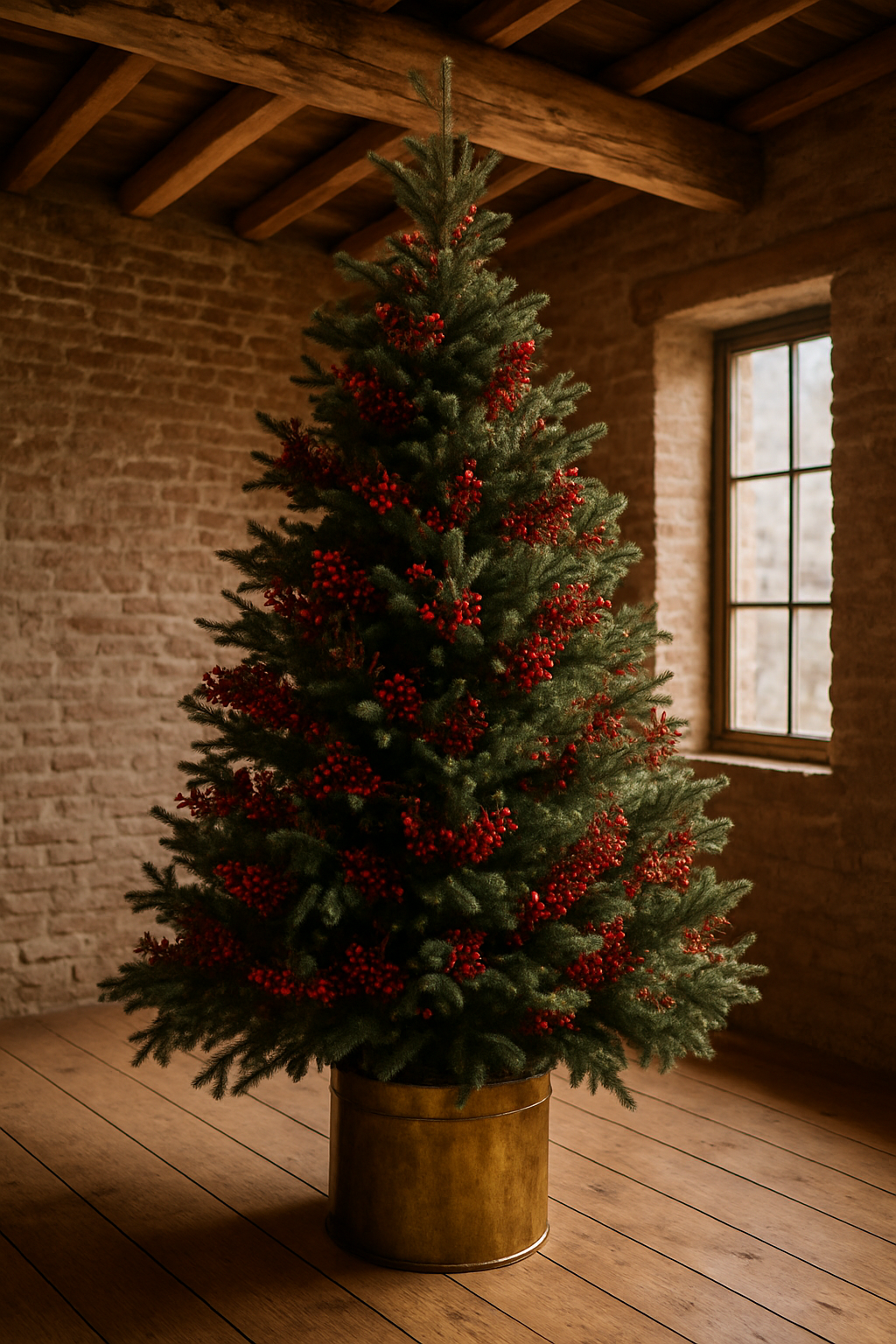 Albero di Natale Verde H. 213 cm